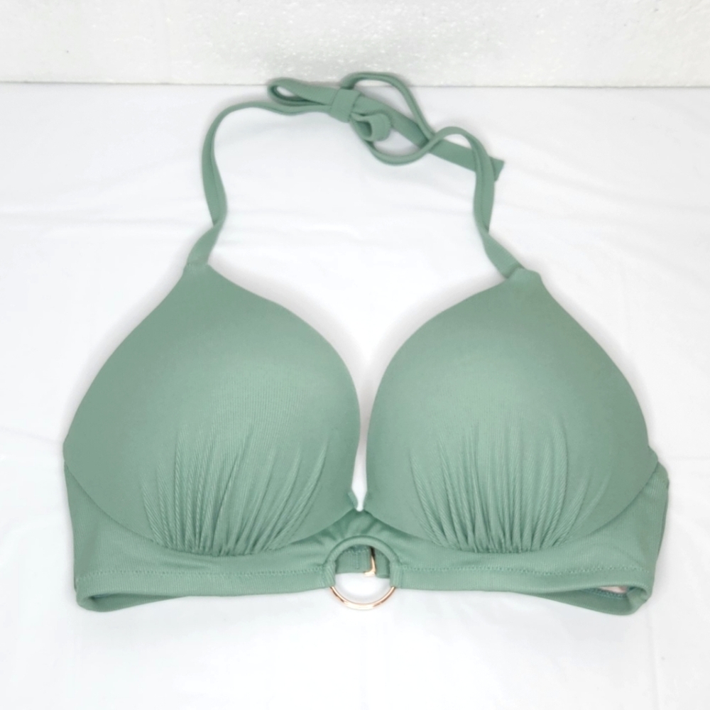 Shade & Shore Ribbed Bikini Top